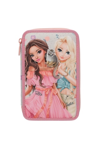 Top Model 3 Katlı İçi Dolu Kalem Çantası Juicy 413324 Çok Renkli