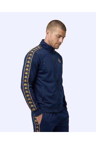 Kappa 222 Banda Andry Full Zip Erkek Dark Tone Regular Fermuarlı Eşofman Üstü
