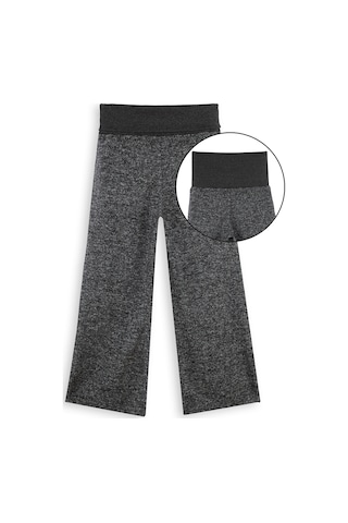 Denokids Kız Çocuk Yumoş Siyah Pantolon Renkli