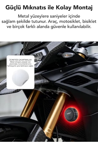 Gps Araç, Eşya Veya Çocuk Mıknatıslı Akıllı Takip Cihazı Canlı Konum Android Ve Ios Uyumlu 3 Sene Şarj