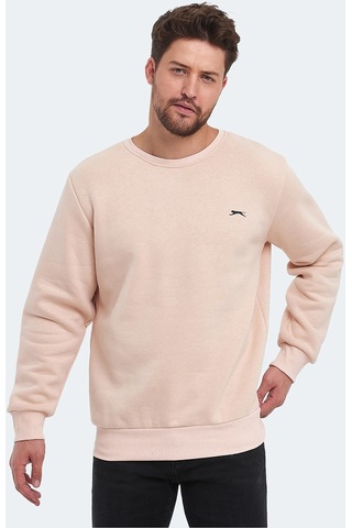 Slazenger KORAL IN Erkek Sweatshirt Bej