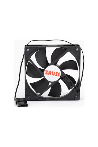 Zauss ZM-300 0.6A 3000 RPM 12 CM Yüksek Performans Mining 120 MM Kasa Fanı