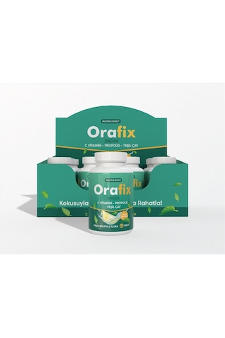 Mp Orafix Drops Boğazı Yumuşatmaya Ve Nefesi Ferahlatmaya Yardımcı Bitkisel 60 Çiğneme Tablet