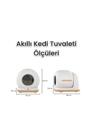 Bay Hd Kameralı Akıllı Kedi Tuvaleti Najmaddin