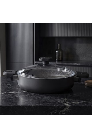 Aryıldız Bristol Kısa Tencere 28 Cm Renkli