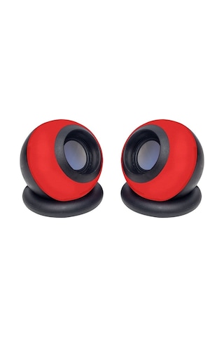 Magıcvoıce D-08l 1+1 Usb Mini Oval Hoparlör - Speaker 2 3 Watt -
