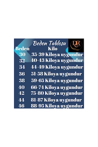 Woddi İlay Kadın Lacivert Salaş Kot Pantolon Likralı Palazzo New-11 Laci Vert