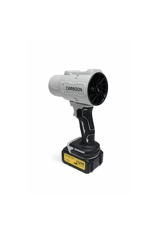 32.000 Rpm 21v Yüksek Performanslı Motor 300w 12000mah Kablosuz Hava Üfleyici Turbo Fan Bahçe & Araç Kurutma, Toz Temizleme Gri