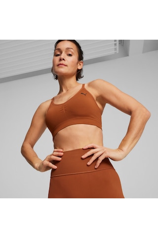 Puma Move Shapeluxe Seamless Kadın Kahverengi Bra 52436281 001