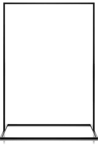 Sort Siyah Metal Elbise Askılığı Büyük Siyah2