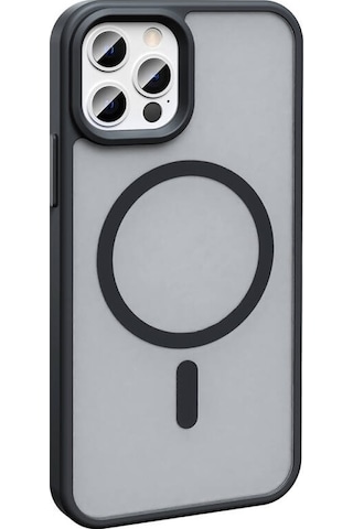 Apple Uyumlu iPhone 13 Pro Kılıf Magsafe Şarj Özellikli Mat Arka Yüzey Sio Kapak