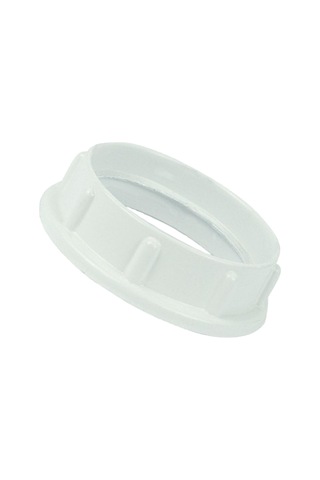 Homyl Işık Soket Gölge Halka Hafif Kolay Kurulum Yedek Beyaz