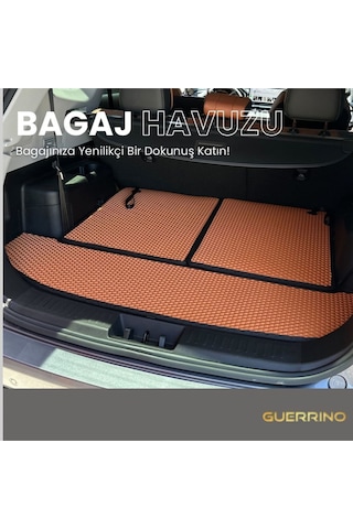 Togg T10x 2023-2024 Arası Araca Özel Yeni Nesil Eva Mat Oto Bagaj Havuzu