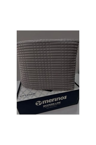Ete Hometex Merinos Modern Lıne 2 Prç.battaniye Ve Yatak Örtüsü Seti Antrasit 8696474231362