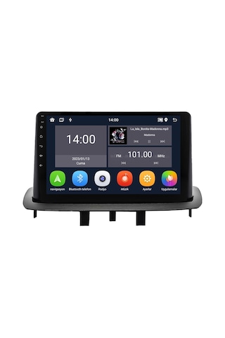 Renault Fluence Android Multimedya Sistemi 2010-2015 Crv-4444xd