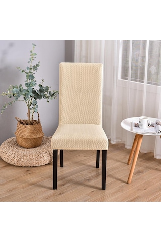 Koyu Kahve 1/2/4/6 Adet Elastik Sandalye Örtüleri Spandex Yemek Sandalyesi Slipcover Yemek Odası Düz Renk Sandalye Kılıfı Düğün Otel Ziyafet İçin 1-pcs