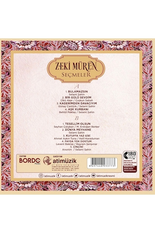 Zeki Müren - Seçmeler Plak
