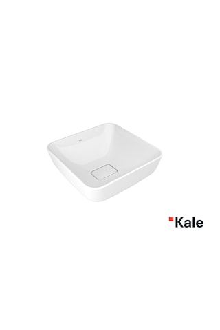 Kale Zero 2.0 40x40 Cm Kare Çanak Lavabo Beyaz