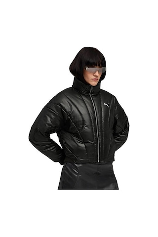 Puma Dare To Puffer Jacket Kadın Günlük Mont 63217301 Siyah Siyah