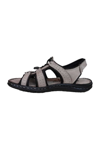 Dr.Soft Erkek Deri Sandalet 024-0044 - Kum Kum Rengi