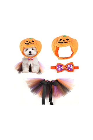 Hangfox Kedi Halloween Kostümü Avrupa Stili Fantezi Dekoratif Takım - Rahat Felt Malzemeyle Parti Ve Fotoğraf Çekimleri İçin