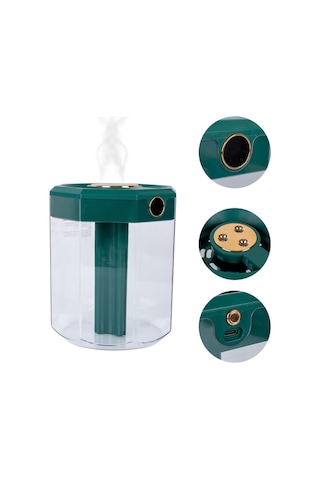 Powermaster F18 4w H2o Üçlü Püskürtme Portlu Hava Nemlendirici Humidifier
