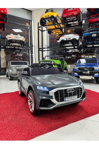 Audi 445 Akülü Araba 0-5 Yaş Gri