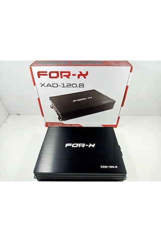 For-x Amfi 8 Kanal For-x Xad-120.8 Ses Ve Bass Anfisi - 8 Kanal For-x Anfi