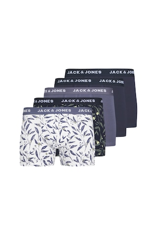 Erkek Desenli Beli Lastikli 5'li Boxer Paketi - Harvey - 12263924 Night Sky