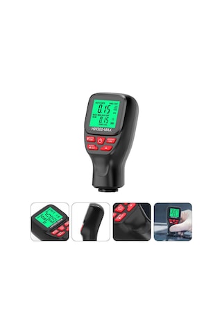 Valkyrie Hw300-max Dijital Kaplama Kalınlığı Ölçer 0-2000 Μm, Fe/nfe Otomatik Algılama, Lcd Ekran
