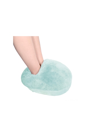 Jeehugo Usb Isıtmalı Ayak Isıtkısı Kışlık Sıcaklık Sağlayıcı Mavi Renkli Ofis Ve Ev İçin Açik Mavi