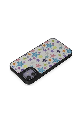 Newface Apple Uyumlu iPhone 11 Kılıf Mirror Desenli Kapak - Mirror - 18