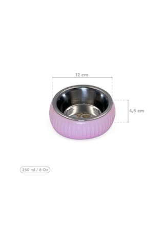 Mikopet Organik Seramik Mama Kabı Pembe