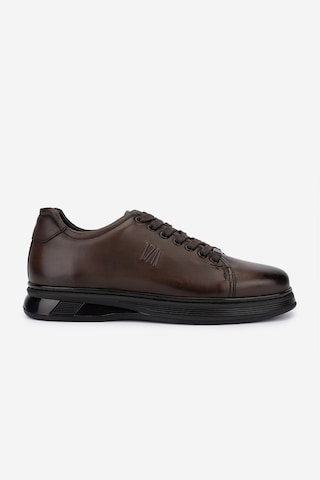 Valmenti Erkek Hakiki Deri Kahverengi Sneakers & Spor Ayakkabı 298 Val-3259-8086 Erk Ayk Sk25-26 Kahve Slvr Alkl Kahverengi