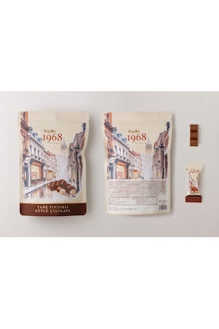 Beyoğlu 1968 İstiklal Mini Tane Fındıklı Sütlü Çikolata 150 Gr Yoğun Fındık Lezzetibeyoğlu 1968 İstiklal Mini Tane Fındıklı Sütlü Çikolata 150 Gr