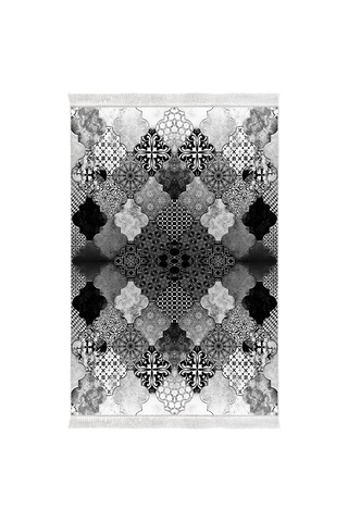 Eko Trend Djt Yıkanabilir Kaymaz Taban 3 Lü Yatak Odası Takımı Mu120 Patchwork gri
