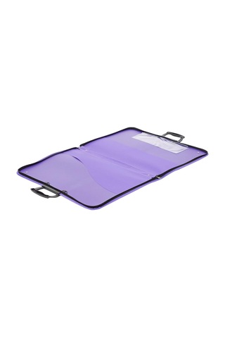 Faber-castell Proje Çantası Mor, 38x55 Cm, Askılı Taşıma, Kalemlikli, Sert Kapaklı, El Yormayan Ergonomik Kulp