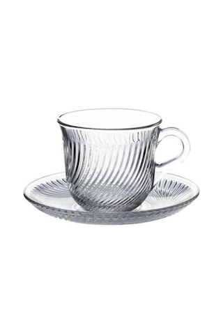 Paşabahçe 97768 Marmara 6 Kişilik Çay Kahve Fincan Takımı Beyaz