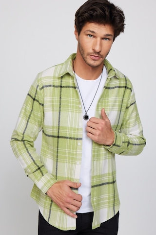 Tudors Slim Fit Dar Kesim Kareli Oduncu Erkek Gömlek-29880-multi Çok Renkli