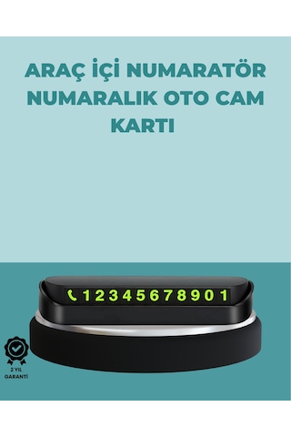 Fosforlu Numara Göstergesi 010