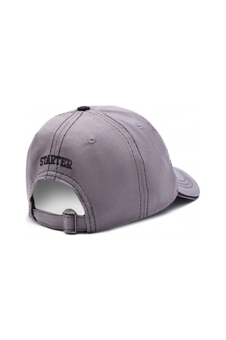 Starter Sheldon Gri Baseball Cap Nakışlı - Unisex Şapka Gri
