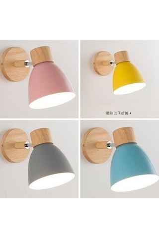 Tongxida Modern Nordic Duvar Lambası - Şık Okuma Işığı, 150mm, Gri Gri, Yatak Odası Ve Salon İçin Gri