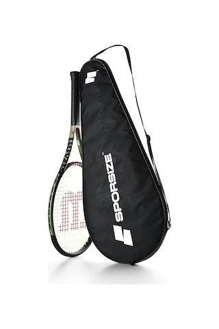 Sporsize Tennis Racket Cover Tenis Raketi Kılıfı Çantası Siyah A.bakır - K.bakır