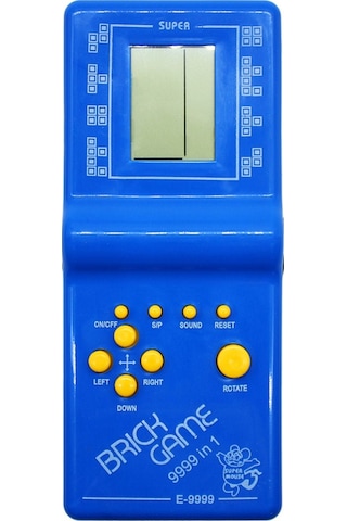 Pembe Karınca Nostaljik El Atarisi Mavi Tetris Gameboy