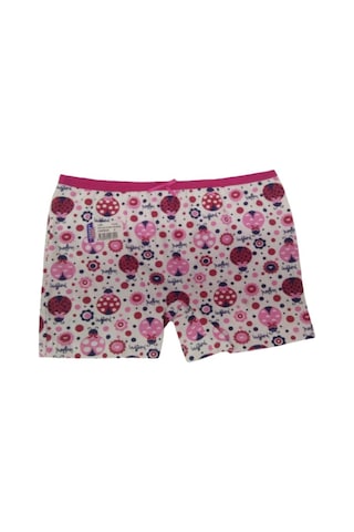 Sedef Yıldızı 12 Li Paket Sedef Yıldız Kız Çocuk Desenli Şort Boxer 1045 001