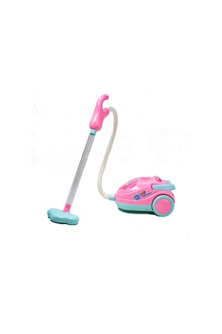 Oyuncak Elektirikli Süpürge Neşeli Süpergem Işıklı Çekme Özelikli
