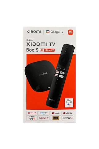 Xiaomi Mi Box S 4k Yeni Nesil Mdz-32-aa 4 Çekirdek Google Tv 3. Nesil Hdr10+ Dts:x Xiaomi Türkiye