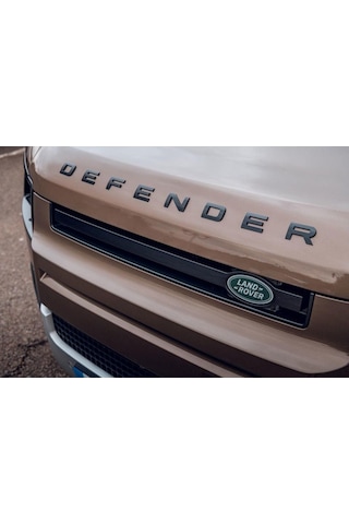 Land Rover New Defender Ön Kaput Yazısı Siyah Renk 2020 2021