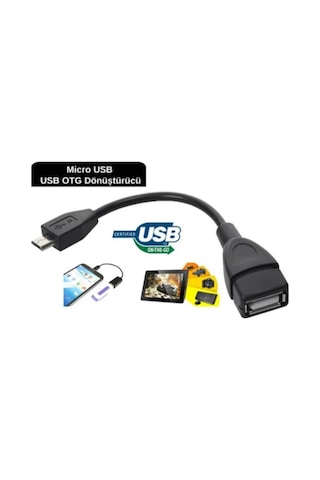Pdateknoloji Micro Usb Otg Kablosu Çevirici Adaptör