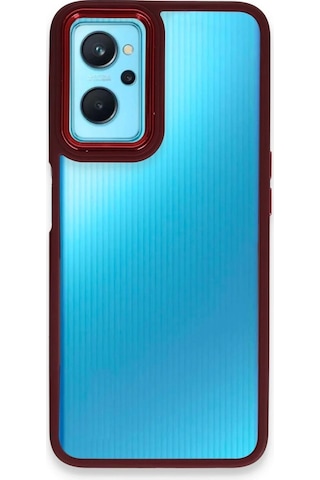 Realme 9i 4g Kılıf Dora Kapak - Kırmızı